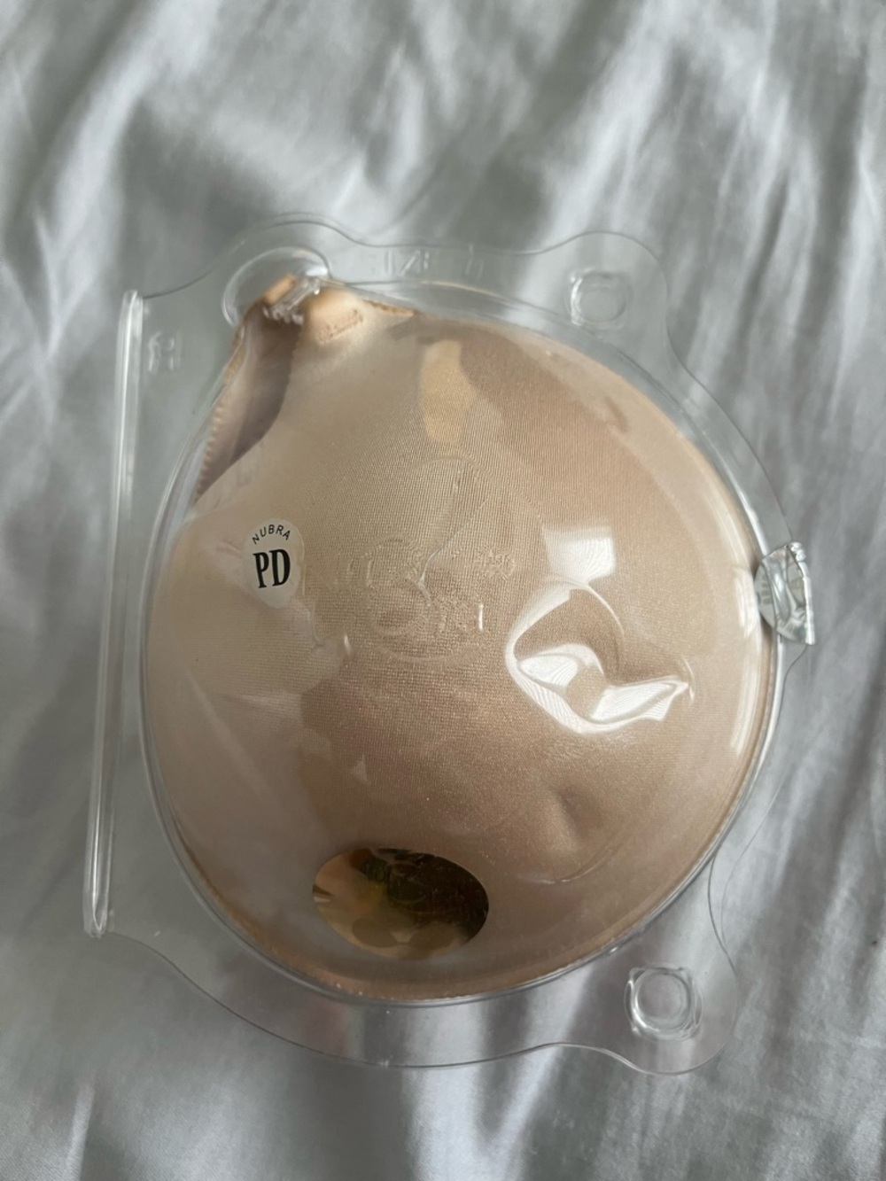NuBra Adhesive Strapless Push-Up Bra - Cup size D